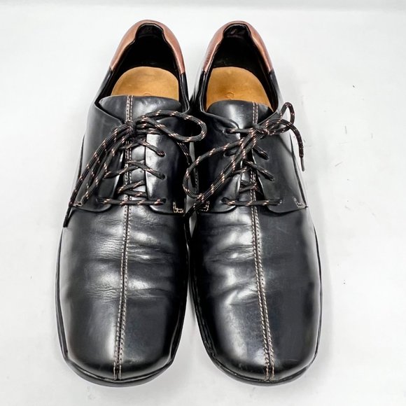Cole Haan Mens Zeno 2 II Lace Up Loafer Black Brown Size‎ 9.5 - Picture 3 of 8